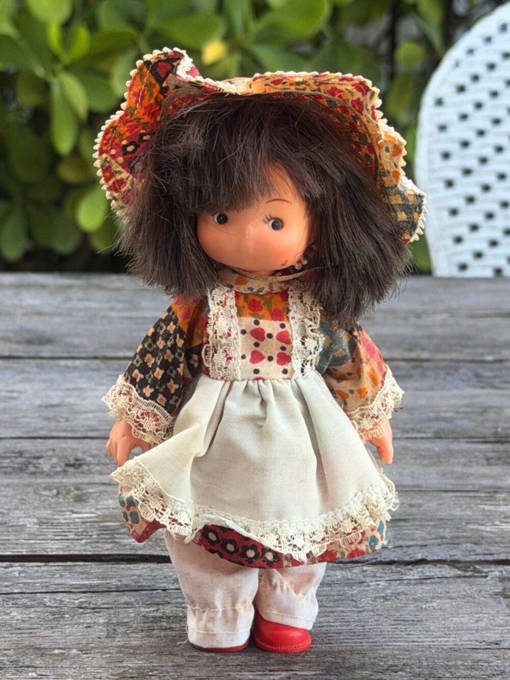 Vintage Playmates Toys Doll Patchwork Series Outfit Hong Kong Holly Hobby Style